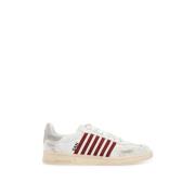 Sneakers van verouderd leer met suède details Dsquared2 , Gray , Heren