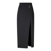 Midi Rok Roberto Cavalli , Black , Dames