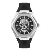 Herenhorloge The $Kull Spikes Philipp Plein , Black , Heren