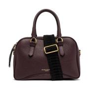 Paarse Leren Golfbodem Tas Gianni Chiarini , Purple , Dames