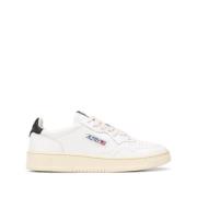 Witte Multikleur Leren Sneakers Autry , White , Heren