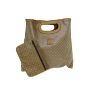 Pre-owned Canvas handbags Celine Vintage , Beige , Dames