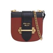 Pre-owned Leather prada-bags Prada Vintage , Brown , Dames