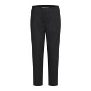 Elegante hoge taille zwarte broek RUE de Femme , Black , Dames