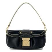 Pre-owned Leather louis-vuitton-bags Louis Vuitton Vintage , Black , D...