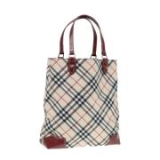 Pre-owned Nylon totes Burberry Vintage , Beige , Dames