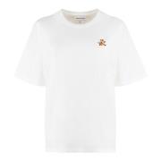 T-Shirts Maison Kitsuné , White , Dames