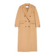 Kameeljas Klassieke Stijl Max Mara , Brown , Dames