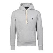 Grijze Polo Hoodie met Geborduurd Logo Ralph Lauren , Gray , Heren