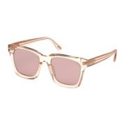 Stijlvolle zonnebril Ft0690/S 72Z Tom Ford , Pink , Dames