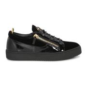 Zwarte Sneakers Verhogen Stijl Comfortabel Giuseppe Zanotti , Black , ...