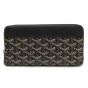 Pre-owned Fabric wallets Goyard Vintage , Brown , Dames