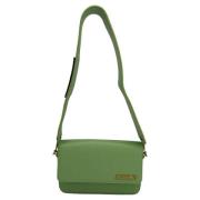 Pre-owned Leather shoulder-bags Jacquemus Pre-owned , Green , Dames