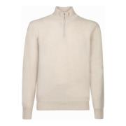 Beige Gebreide Kleding voor Mannen Aw24 Zanone , Beige , Heren