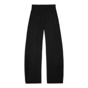 Bawa, hoog getailleerde zwarte broek Cortana , Black , Dames