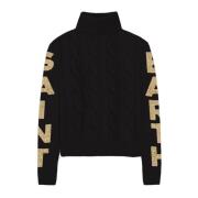 Zwarte Sweaters voor Mannen MC2 Saint Barth , Black , Dames