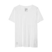 Witte Terry T-Shirt Zadig & Voltaire , White , Heren