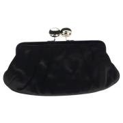 Pre-owned Fabric handbags Anya Hindmarch Pre-owned , Black , Dames