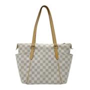 Pre-owned Fabric louis-vuitton-bags Louis Vuitton Vintage , Gray , Dam...