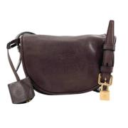 Pre-owned Leather shoulder-bags Loewe Pre-owned , Brown , Dames