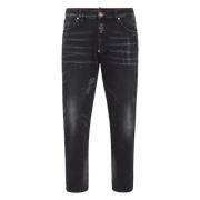 Detroit Jeans Philipp Plein , Black , Heren