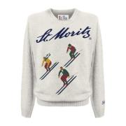 Stijlvolle Sweaters Collectie MC2 Saint Barth , Gray , Heren