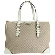 Pre-owned Canvas totes Celine Vintage , Beige , Dames