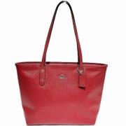 Pre-owned Leather shoulder-bags Coach Pre-owned , Red , Dames