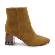 Stijlvolle Fiddle Enkellaarzen Guess , Brown , Dames