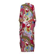 Stijlvolle Kaftan Jurk Emilio Pucci , Multicolor , Dames