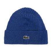 Wollen muts Lacoste , Blue , Unisex