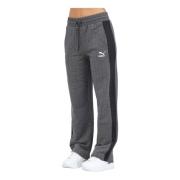 Sportieve T7 Zwarte Trainingsbroek Puma , Gray , Dames