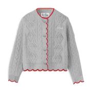 Stijlvolle Sweaters Collectie MC2 Saint Barth , Gray , Dames