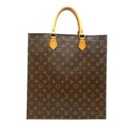 Pre-owned Canvas totes Louis Vuitton Vintage , Brown , Dames