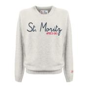 Stijlvolle Sweaters Collectie MC2 Saint Barth , Gray , Heren