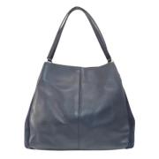 Pre-owned Leather totes Coach Pre-owned , Blue , Dames