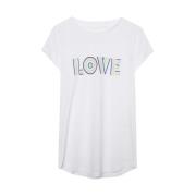 T-Shirts Zadig & Voltaire , White , Dames