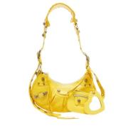 Pre-owned Leather balenciaga-bags Balenciaga Vintage , Yellow , Dames