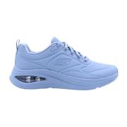 Mode Sneaker met Suikerspin Design Skechers , Blue , Dames