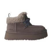 Grijze Cabin Cuff Lage Laarzen UGG , Gray , Dames