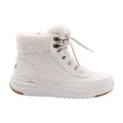 Bruine Enkellaars voor Vrouwen Skechers , White , Dames