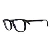 Vierkant Frame Zwarte Bril Tom Ford , Black , Dames