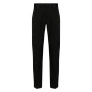 Wollen blend broek Tom Ford , Black , Heren