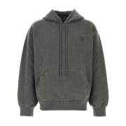 Donkergrijs Katoenen Hooded Vista Carhartt Wip , Gray , Heren