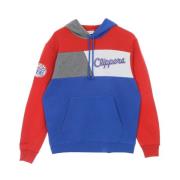 NBA Color Blocked Fleece Hoodie Mitchell & Ness , Multicolor , Heren