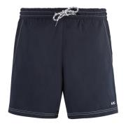 Mesh-gevoerde Nylon Zwemshorts A.p.c. , Blue , Heren