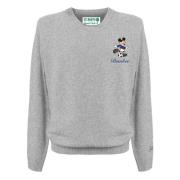 Grijze Sweaters voor Mannen MC2 Saint Barth , Gray , Heren