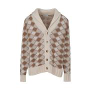 Bicolor Wollen Vest Gran Sasso , Multicolor , Unisex