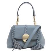 Pre-owned Leather handbags Chloé Pre-owned , Blue , Dames