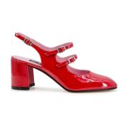 Rode lakleren pumps Carel , Red , Dames